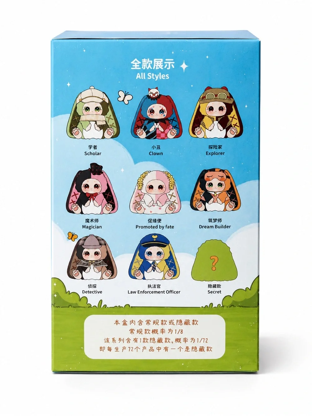 Noli’s Rosemary Town Sealed Plush Blind Box Mystery Figure Collectible